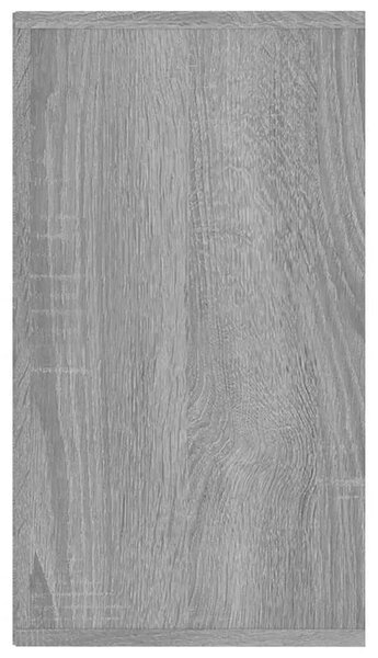 Klupa za cipele boja hrasta 103x30x55 cm konstruirano drvo - Sivi hrast sonoma