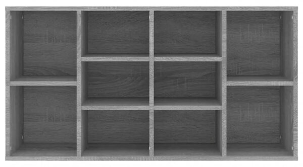 Klupa za cipele boja hrasta 103x30x55 cm konstruirano drvo - Sivi hrast sonoma