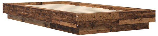 Okvir kreveta za pod Staro drvo 80 x 210 cm Konstruirano drvo - Smeđa / 80 x 210 cm