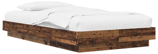 Okvir kreveta za pod Staro drvo 80 x 210 cm Konstruirano drvo - Smeđa / 80 x 210 cm