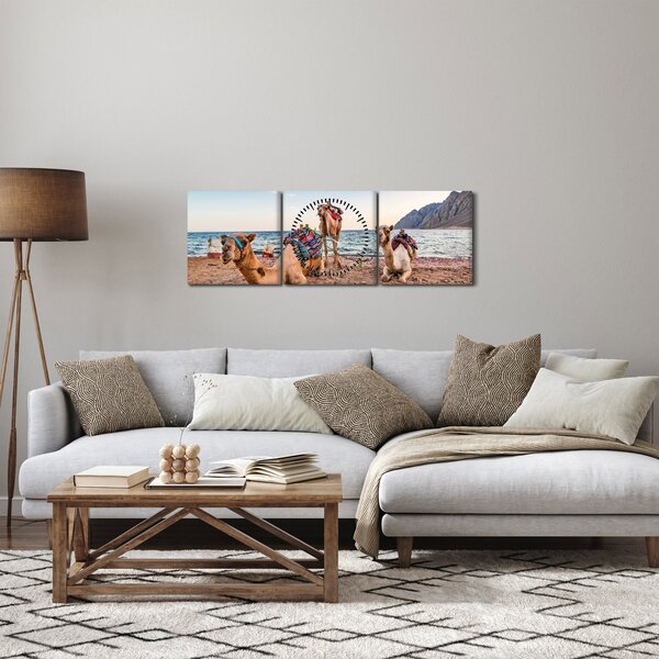 Slika deva (sa satom) (90x30 cm)