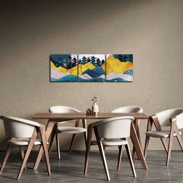Slika - Polarni krajolik (sa satom) (90x30 cm)