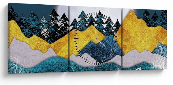 Slika - Polarni krajolik (sa satom) (90x30 cm)