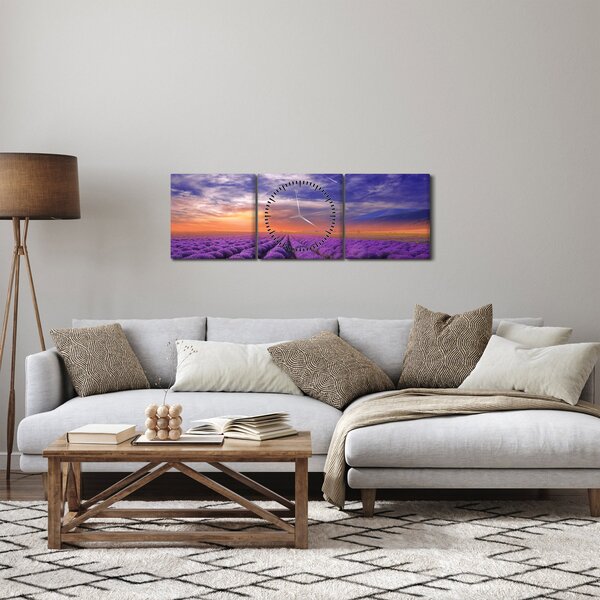 Slika polja lavande (sa satom) (90x30 cm)
