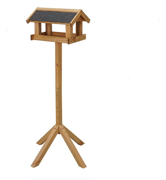 ATMOWOOD Hranilica za ptice s drvenim stalkom