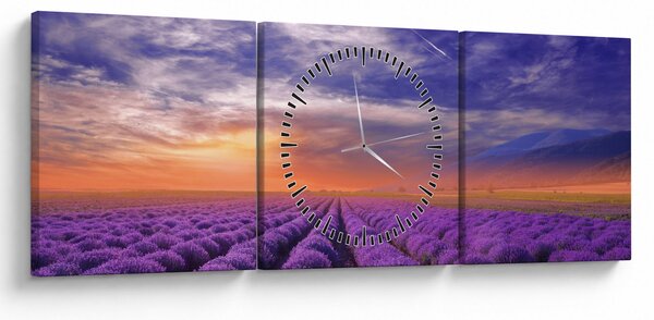Slika polja lavande (sa satom) (90x30 cm)