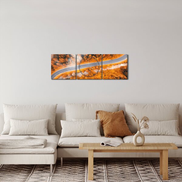 Slika - Planinski put (sa satom) (90x30 cm)