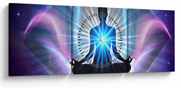 Slika - Meditacija (sa satom) (90x30 cm)