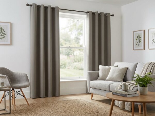 Zavjesa OXFORD 140x270 cm, sivo-smeđa Sistem za vješanje: Traka za nabiranje