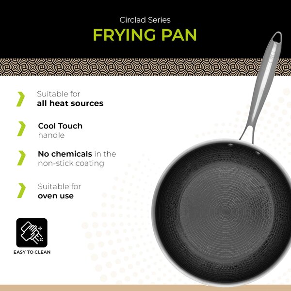 BE Living Tava Circlad 26 cm nehrđajući čelik