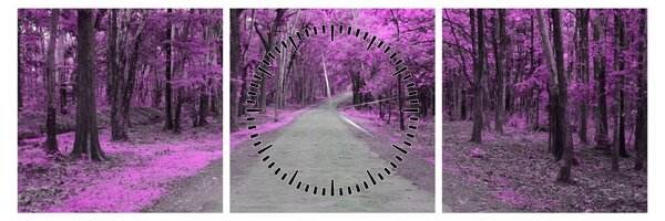 Slika - Put kroz park (sa satom) (90x30 cm)