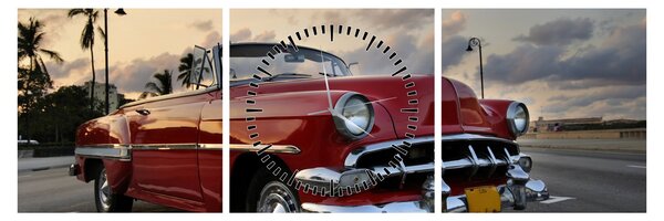 Slika automobila (sa satom) (90x30 cm)