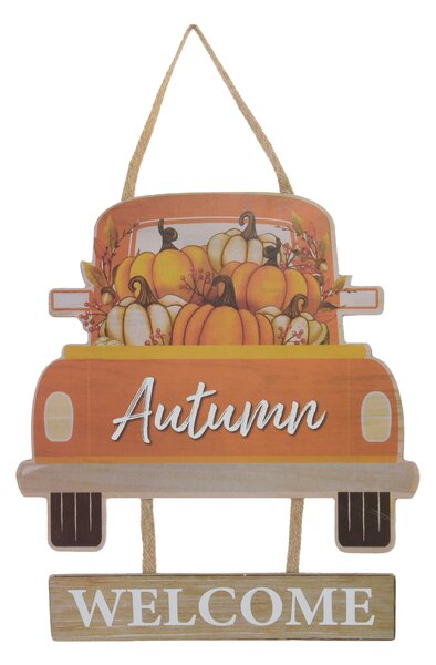 Sinsay - Zidna dekoracija – auto s natpisom „Autumn Welcome”