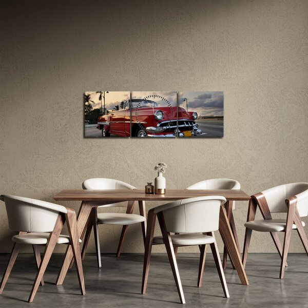 Slika automobila (sa satom) (90x30 cm)