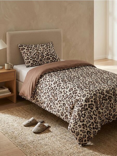 Sinsay - Dvostruki komplet posteljine s leopard uzorkom