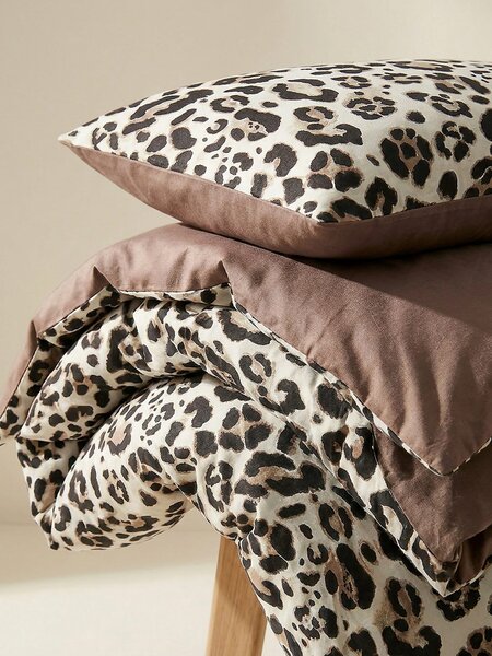 Sinsay - Dvostruki komplet posteljine s leopard uzorkom
