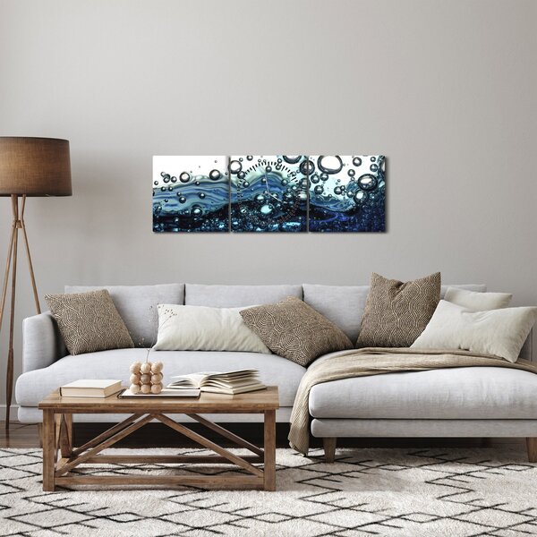 Slika mjehurića (sa satom) (90x30 cm)