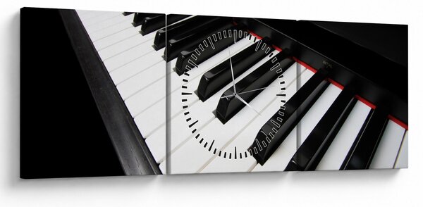 Slika klavirskih tipki (sa satom) (90x30 cm)