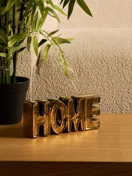 Sinsay - Stojeća dekoracija u obliku natpisa home