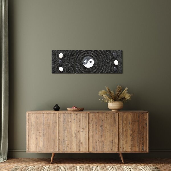 Slika - Yin i Yang (sa satom) (90x30 cm)