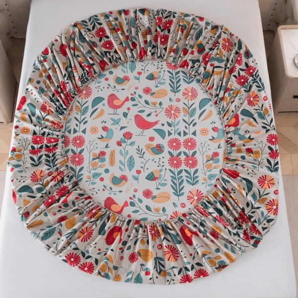 Plahta od mikrovlakana RETRO BIRD šarena 90x200 cm
