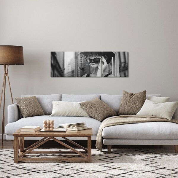 Slika žene (sa satom) (90x30 cm)