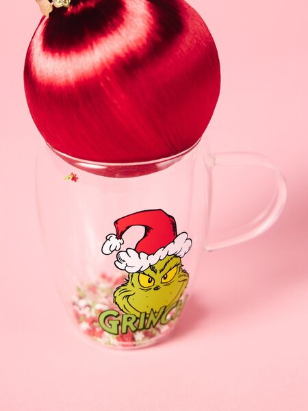 Sinsay - Božićna šalica s dvostrukim dnom i šarenim konfetima Grinch