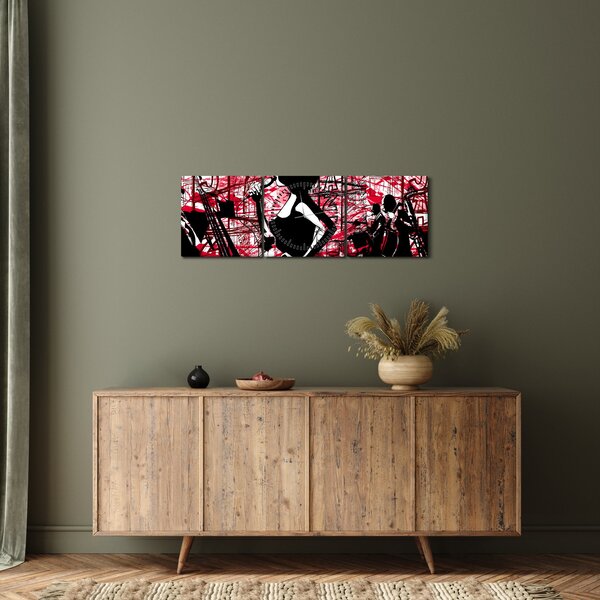 Slika - Jazz (sa satom) (90x30 cm)
