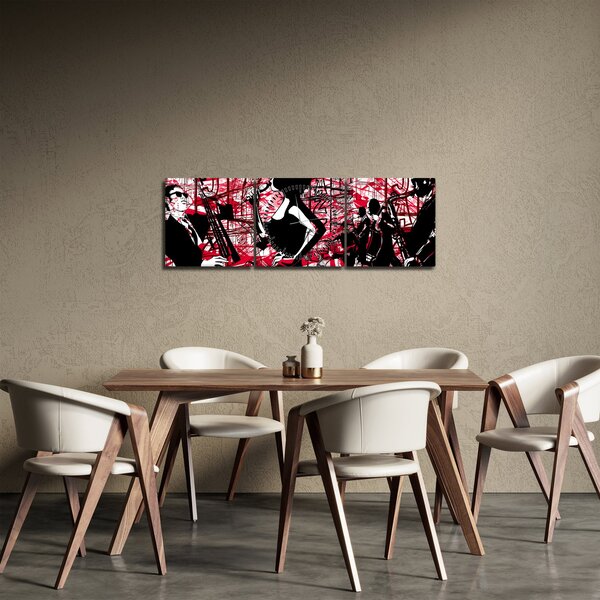 Slika - Jazz (sa satom) (90x30 cm)