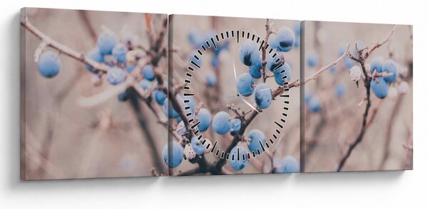 Slika bobica na grmu (sa satom) (90x30 cm)