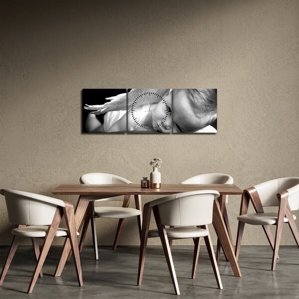 Slika bebe anđela (sa satom) (90x30 cm)