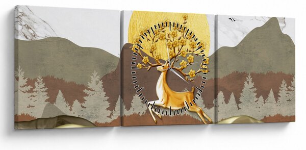 Slika jelena (sa satom) (90x30 cm)