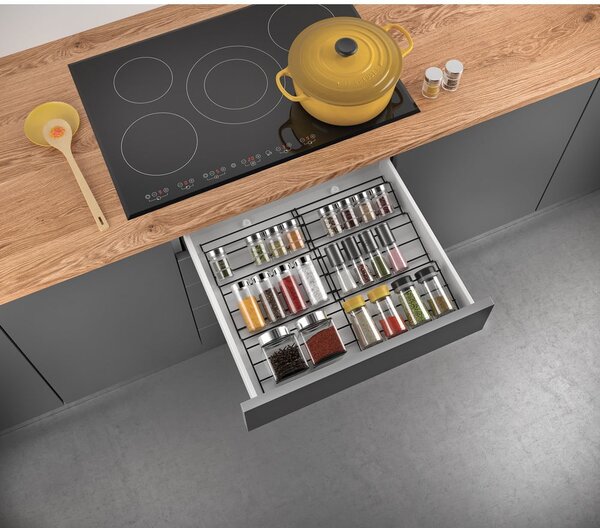 Organizator za začine od nehrđajućeg čelika Lava - Metaltex