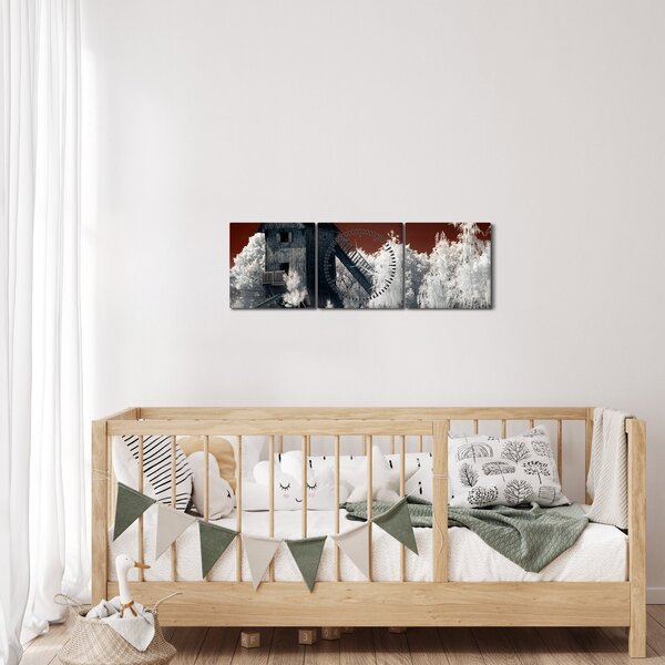 Slika mlina (sa satom) (90x30 cm)