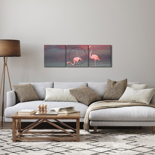 Slika Flaminga (sa satom) (90x30 cm)
