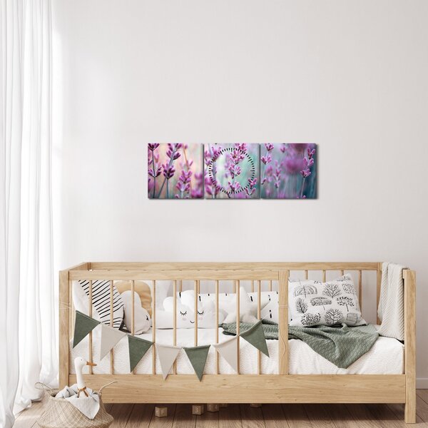 Slika - Lavanda (sa satom) (90x30 cm)
