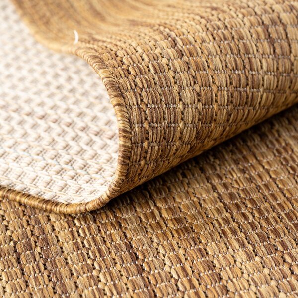 Smeđi unutarnji i vanjski tepih 80x150 cm Mira 1450 – Ayyildiz Carpets