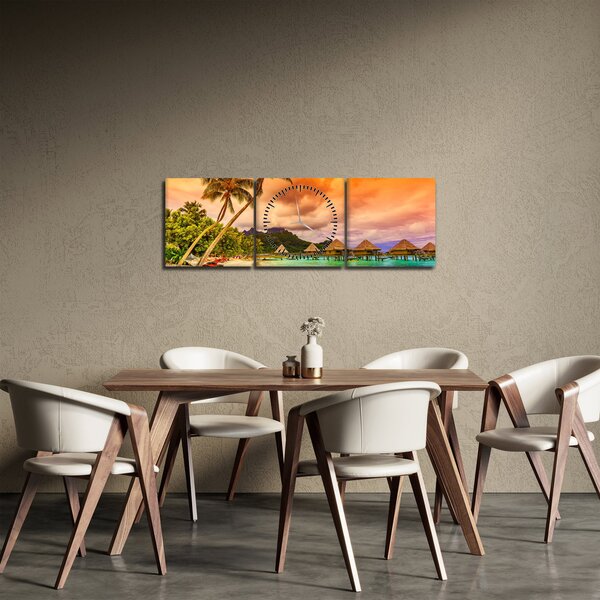 Slika - Otok Bora Bora (sa satom) (90x30 cm)