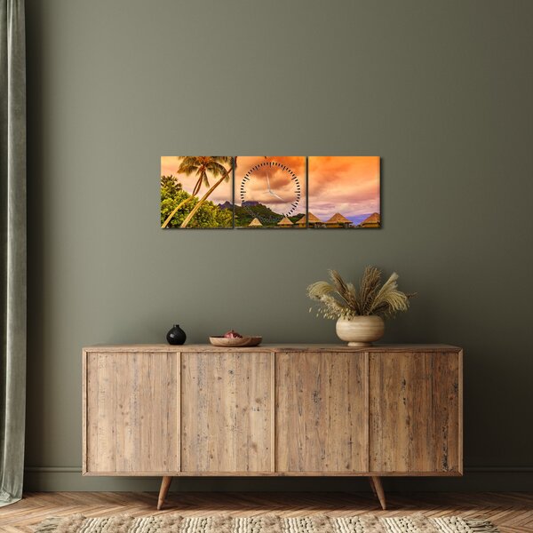 Slika - Otok Bora Bora (sa satom) (90x30 cm)