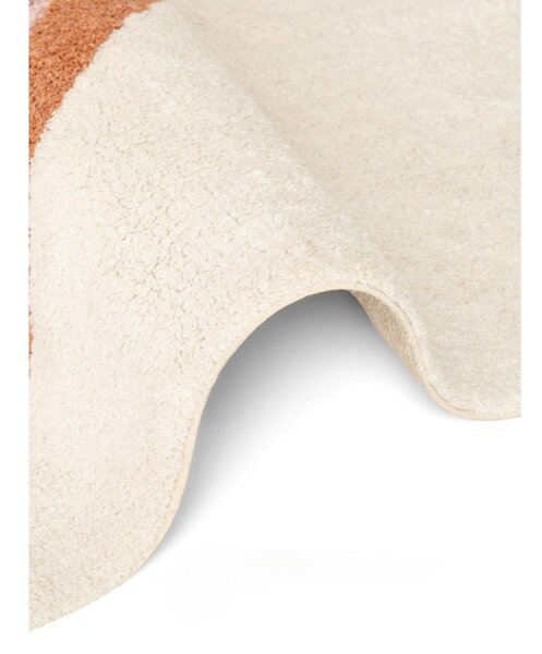 Krem periv/ručno rađen pamučan dječji tepih 140x200 cm Snuggle Petite – Hanse Home
