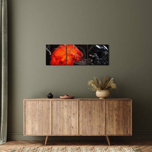 Slika - užareni mineral (sa satom) (90x30 cm)