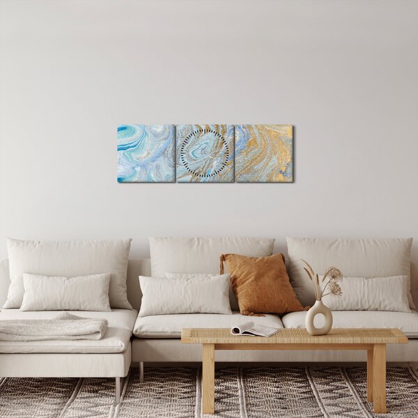 Slika - Plavi mramor (sa satom) (90x30 cm)