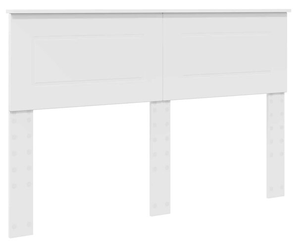 Krevet s od storage Bijelo 140 x 190 cm Konstruirano drvo - Bijela / 140 x 190 cm