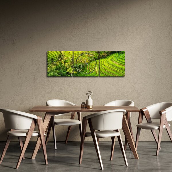Slika - Rižine terase (sa satom) (90x30 cm)