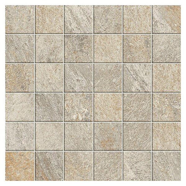 Atlas Concorde Solution Regent Mozaik pločica Regent Ivory (30 x 30 cm, Debljina: 8 mm, Bež-smeđe boje, Mat)
