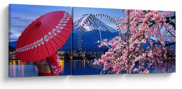 Slika - Pogled na vrh, Japan (sa satom) (90x30 cm)