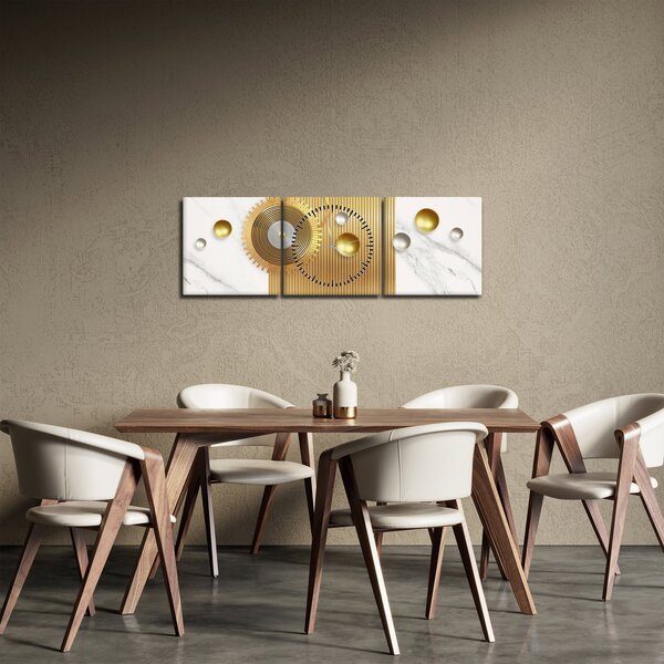 Slika - Biseri na mramoru (sa satom) (90x30 cm)