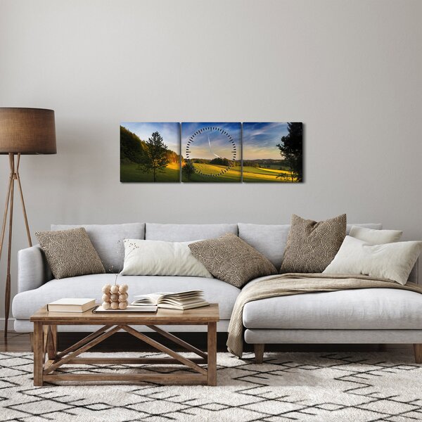 Slika - Planinska livada (sa satom) (90x30 cm)