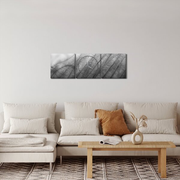Slika - Trava na vjetru (sa satom) (90x30 cm)