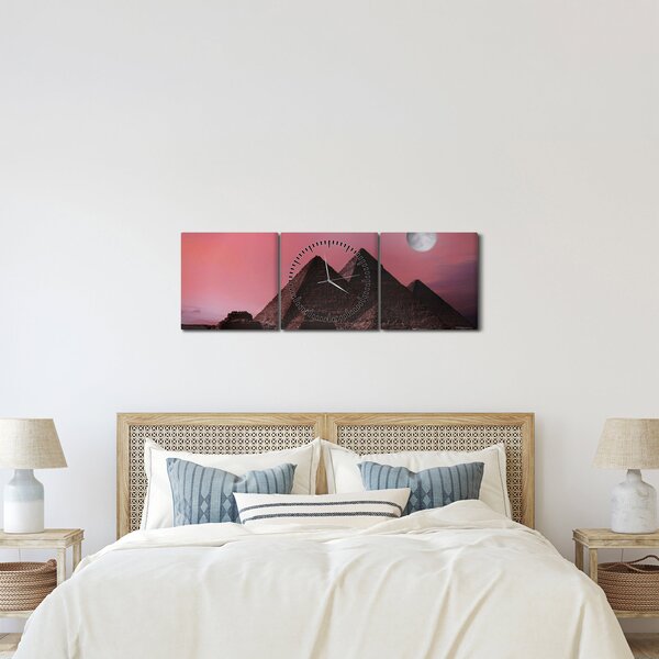 Slika - Piramide u Gizi, Egipat (sa satom) (90x30 cm)